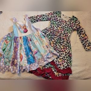 Girl's boutique dresses size 3XL (7/8)